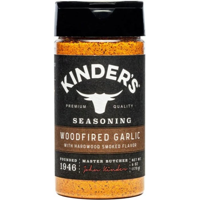 Kinder's Rub Woodfired Garlic 6 Oz