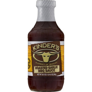 Kinder's - Sauce BBQ Roasted Garlic, 20.5 Oz - Pack Of 6