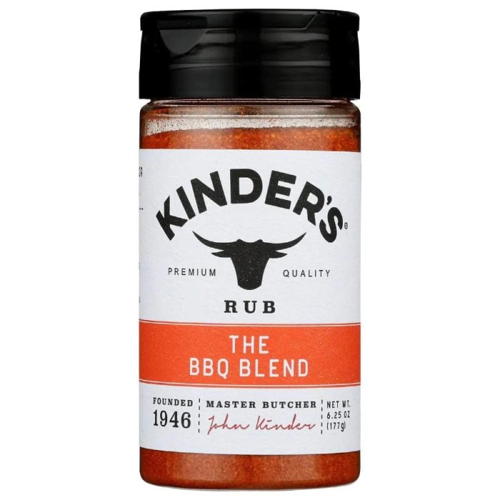 Kinder's Seasoning BBQ Blend 6.25 Oz