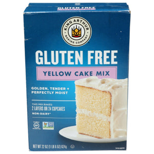 King Arthur - Yellow Cake Mix Gluten-Free, 22 Oz - Pack of 6