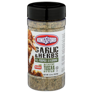 Kingsford - Seasoning Garlic Herb, 5.5 Oz - Pack of 6