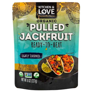 Kitchen And Love - Meal Jackfruit Lightly Seasoned, 8oz | Pack of 6