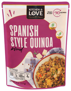 Kitchen And Love - Quinoa Medley Roasted Spanish Style, 8 Oz - Pack of 6