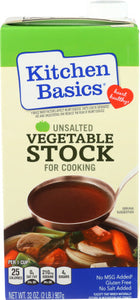 Kitchen Basics - Stock Vegetable Unsalted Gluten-Free, 32 Oz - Pack of 1