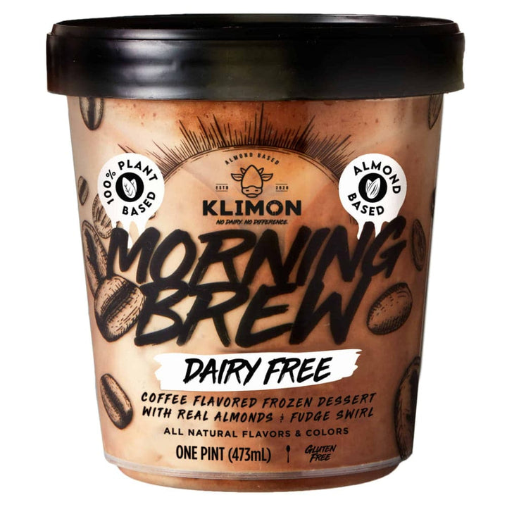 Klimon Dairy Free Ice Cream Morning Brew 1 Pt