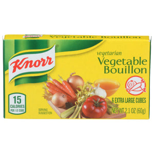 Knorr - Bouillon Cube Vegetable, 2.1 Oz - Pack of 24