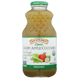 Knudsen - Celery Apple Cucumber Juice, 32 Fo - Pack of 6