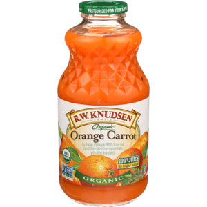 Knudsen - Orange Carrot Juice, 32 Floz (Pack of 6)