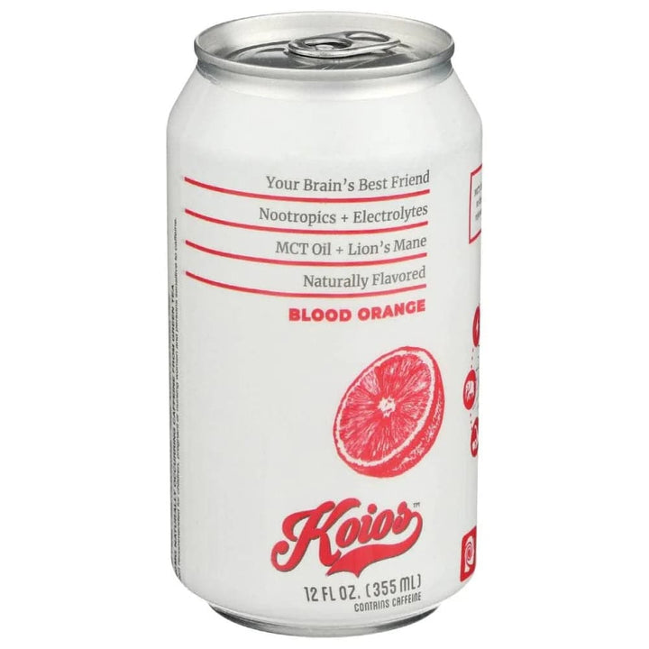 Koios - Blood Orange Sparkling Energy Drink, 12 Oz