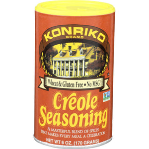 Konriko - Creole Seasoning, 6 Oz - Pack of 6