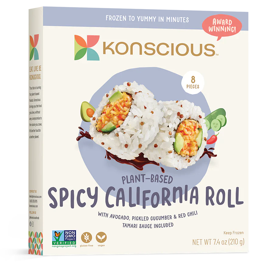 Konscious - Sushi Roll, 7.4oz | Spicy California Roll