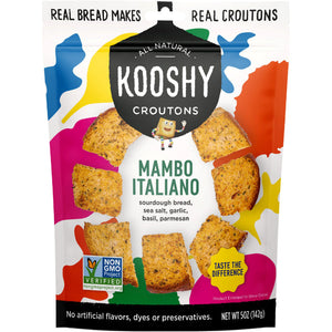 Kooshy - Mambo Italiano Croutons, 5 Oz - Pack of 6