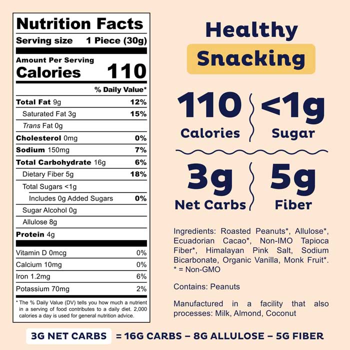 Krack'd Snacks - Candy Bar, 5ct | Multiple Flavors