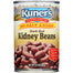 Kuner's - Kidney Red Beans No Salt, 15 Oz