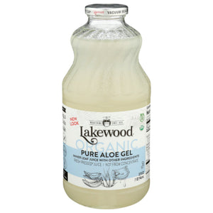 Lakewood - Aloe Vera Gel Juice, 32 fl Oz - Pack of 6