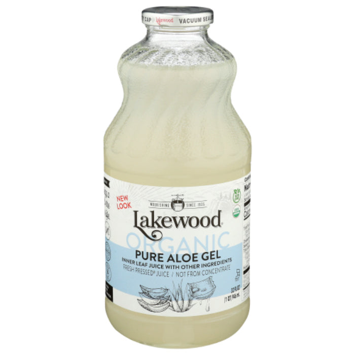 Lakewood - Aloe Vera Gel Juice, 32 fl Oz