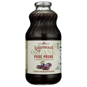 Lakewood - Organic Prune Juice, 32 fl Oz - Pack of 6