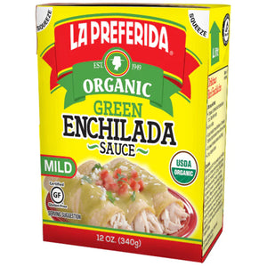 La Preferida - Enchilada Sauce Green Tetra Pak, 12 Oz - Pack of 10