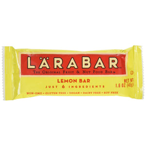 Larabar - Lemon Bars, 1.6 Oz - Pack of 16