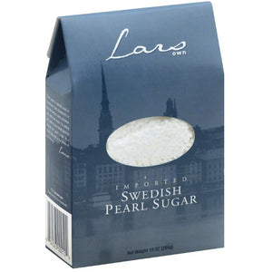 Lars Own - Swedish Pearl Sugar, 10 Oz - Pack of 6