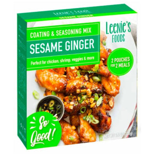 Leenie’s Foods - Sesame Ginger Seasoned Coating Mix, 1 count - Pack of 6