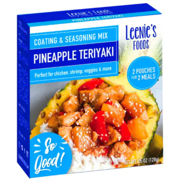 Leenie’s Foods - Teriyaki Pineapple Seasoned Coating Mix, 1 count