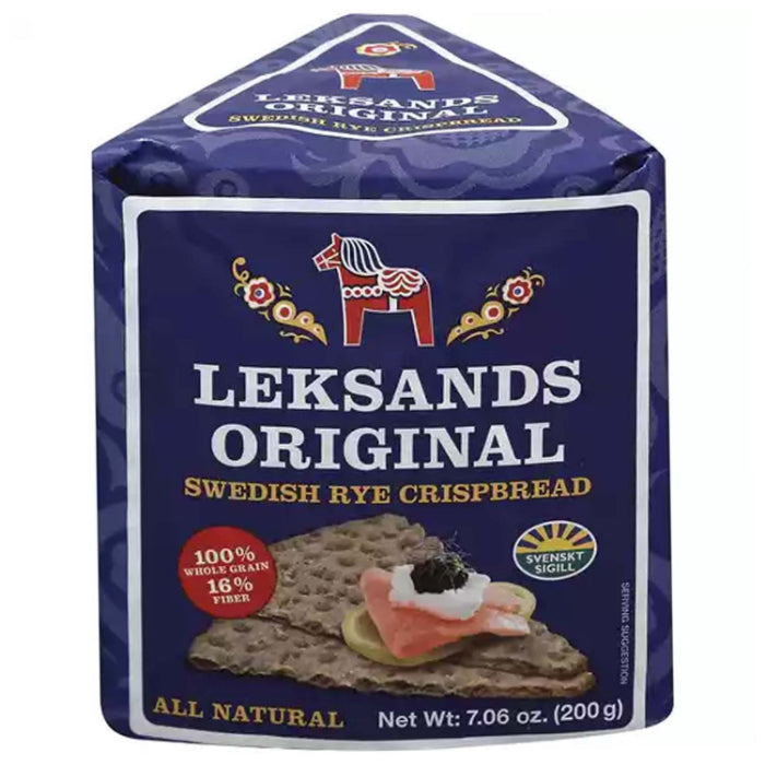 Leksands - Swedish Triangle Crispbread, 7.06 Oz