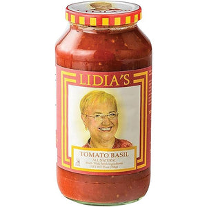 Lidia's - Pasta Sauce Tomato Basil, 25 Oz - Pack of 6