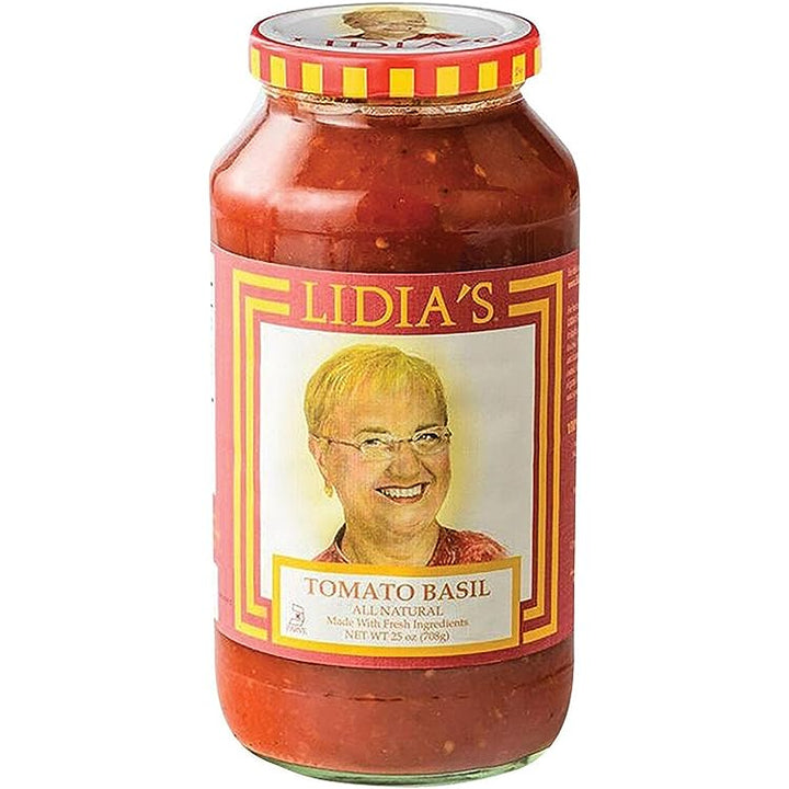 Lidia's - Pasta Sauce Tomato Basil, 25 Oz