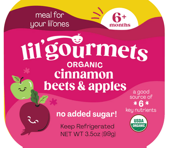 Lil Gourmets - Meal Bowl Cinnamon Apple Beet, 3.5 Oz