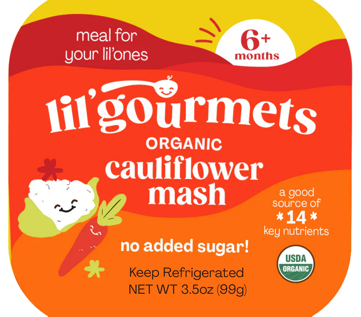 Lil Gourmets - Toddler Food Coconut Cauliflower, 3.5 Oz