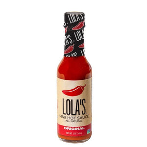 Lola's - Fine Original Hot Sauce, 5 Oz - Pack of 12