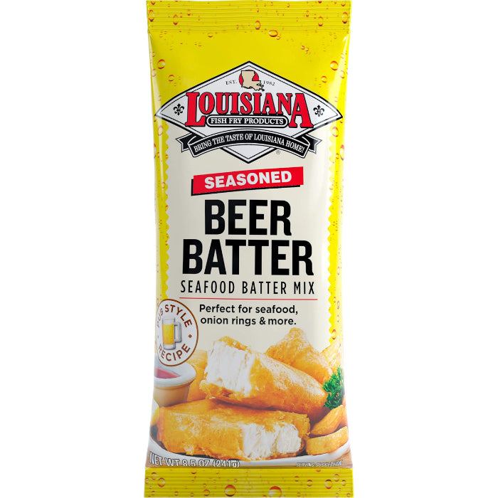 Louisiana Fish Fry - Beer Batter Mix, 8.5 Oz