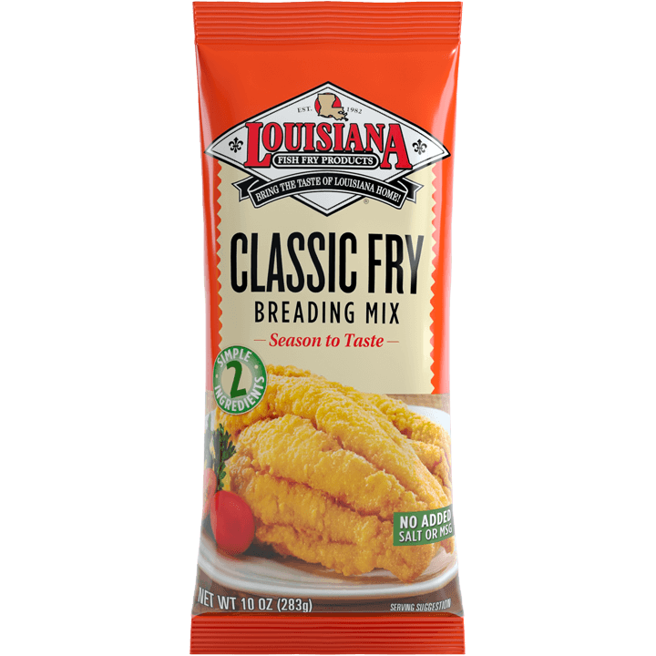 Louisiana Fish Fry - Classic Fry Breading Mix, 10 Oz