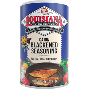 Louisiana Fish Fry - Blackened Fish Seasoning, 2.5 Oz - Pack of 12