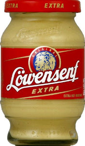 Lowensenf - Mustard German Extra Hot, 9.3 Oz - Pack of 6