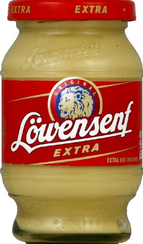 Lowensenf - Mustard German Extra Hot, 9.3 Oz