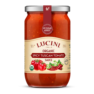 Lucini - Spicy Tomato Pasta Sauce, 24 Oz - Pack of 6