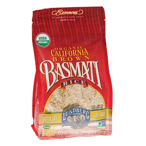 Lundberg - Basmati Gluten Free Brown Rice, 32 Oz - Pack of 6