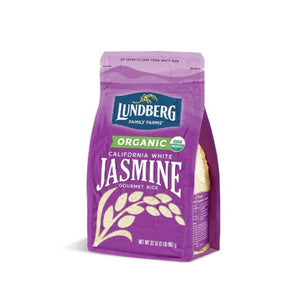 Lundberg - Organic Gluten Free White Jasmine Rice, 2 Lbs - Pack of 6