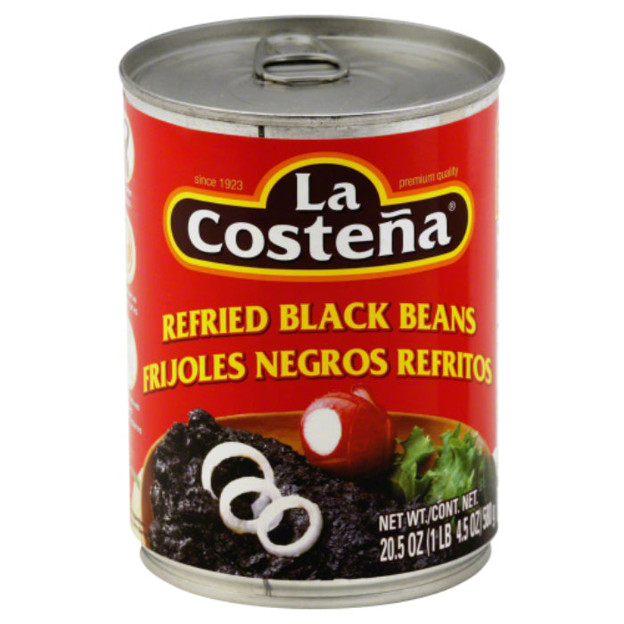 La Costena - Refried Black Beans, 20.5 Oz