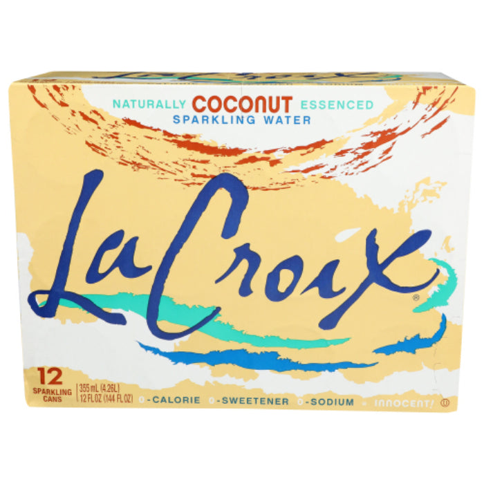 La Croix Sparkling Water Coconut 12Pk, 144 Fo