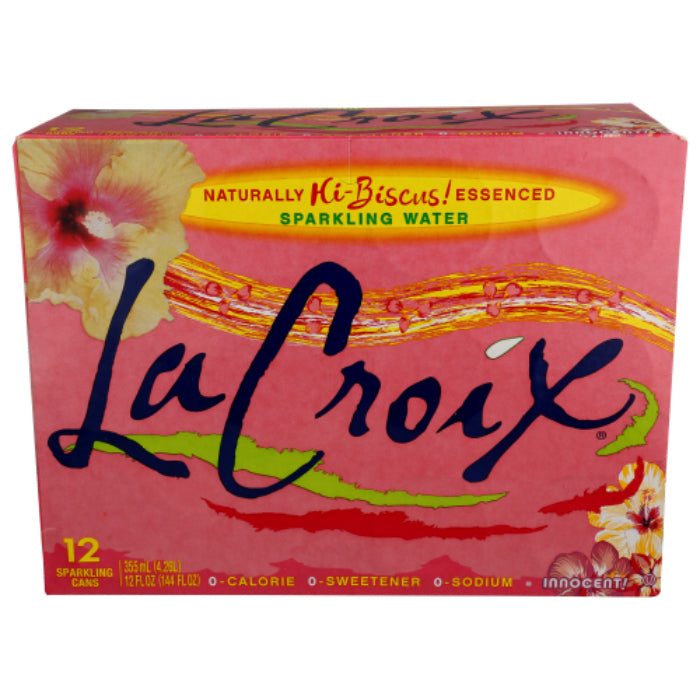 La Croix - Sparkling Water Hibiscus 12Pk, 144 Fo