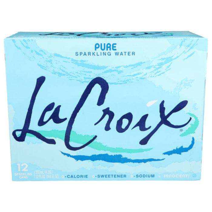 La Croix - Sparkling Water Pure 12Pk, 144 Fo