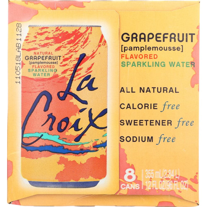 LaCroix - Pamplemousse Grapefruit Sparkling Water, 12 Oz