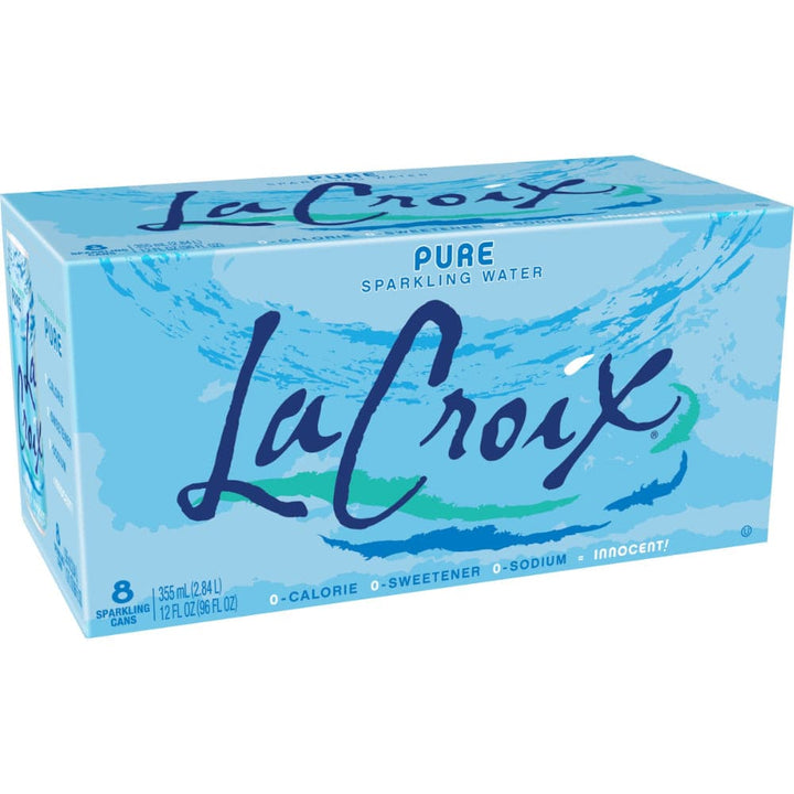 LaCroix - Pure Sparkling Water 8 pk, 12 Oz