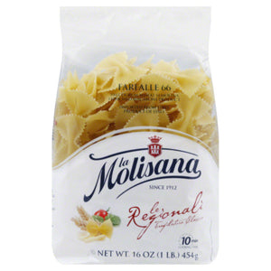 La Molisana - Pasta Farfalle, 16 Oz - Pack of 12