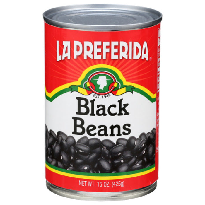 La Preferida - Black Canned Beans, 15 Oz