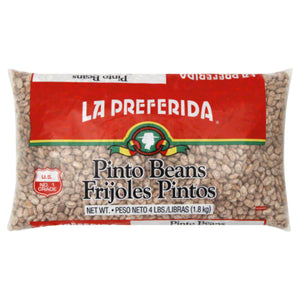 La Preferida - Pinto Beans, 4 Lb - Pack of 6