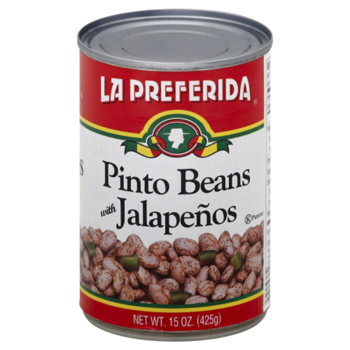 La Preferida - Pinto Jalapeno Beans, 15 Oz